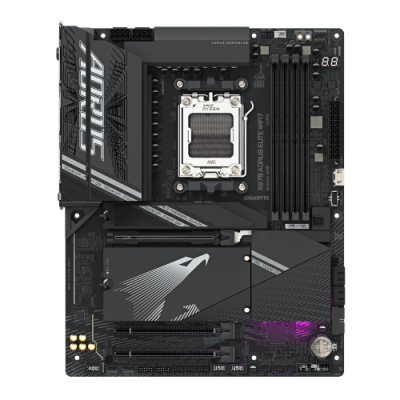 GIGABYTE Placa base X870 A ELITE WIFI7 Compatible con CPUs AMD Ryzen 9000 VRM de 1622 fases hasta 8000MHz DDR5 OC 4xPCIe 50 4xM