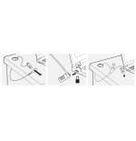 21274-Ewent EW1241 cable antirrobo Plata 1,5 m