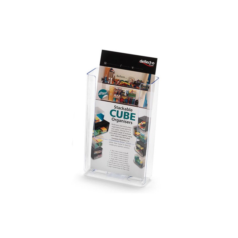 2128-Deflecto 76001 estanteria para libros 1 estanterias Transparente 2128-Deflecto 76001 estanteria para libros 1 estanterias Transparente