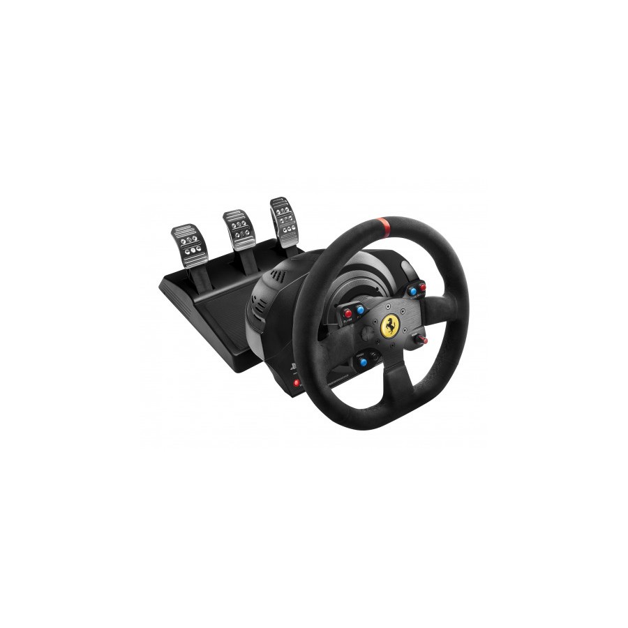 21380-THRUSTMASTER VOLANTE + PEDALES T300 FERRARI INTEGRAL ALCANTARA EDITION PARA PS3/PS4/PC (4160652) 21380-THRUSTMASTER VOLANTE + PEDALES T300 FERRARI INTEGRAL ALCANTARA EDITION PARA PS3/PS4/PC (4160652)