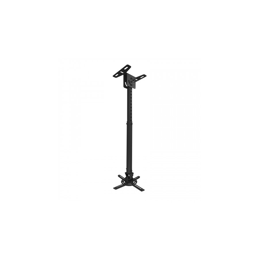 21390-TooQ SOPORTE UNIVERSAL DE TECHO GIRATORIO 360o E INCLINABLE PARA PROYECTOR NEGRO 21390-TooQ SOPORTE UNIVERSAL DE TECHO GIRATORIO 360o E INCLINABLE PARA PROYECTOR NEGRO