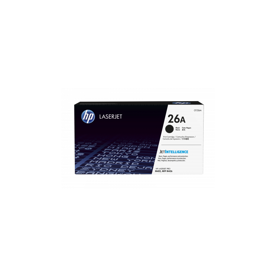 21472-HP 26A TONER HP26A NEGRO (CF226A) 21472-HP 26A TONER HP26A NEGRO (CF226A)