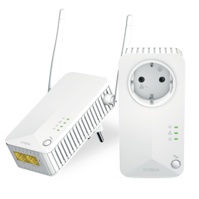 Strong Powerline Wi Fi 600 Kit 600 Mbit s Ethernet Wifi Blanco