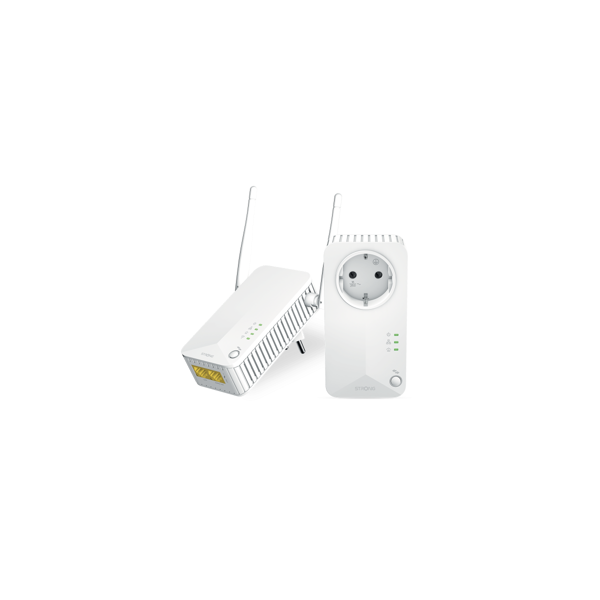 Strong Powerline Wi Fi 600 Kit 600 Mbit s Ethernet Wifi Blanco