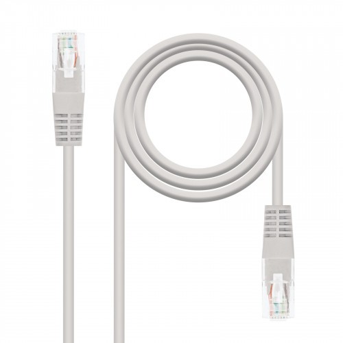 21498-Nanocable CABLE RED LATIGUILLO RJ45 CAT.5E UTP AWG24, 2.0 M