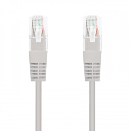 21499-Nanocable CABLE RED LATIGUILLO RJ45 CAT.5E UTP AWG24, 2.0 M