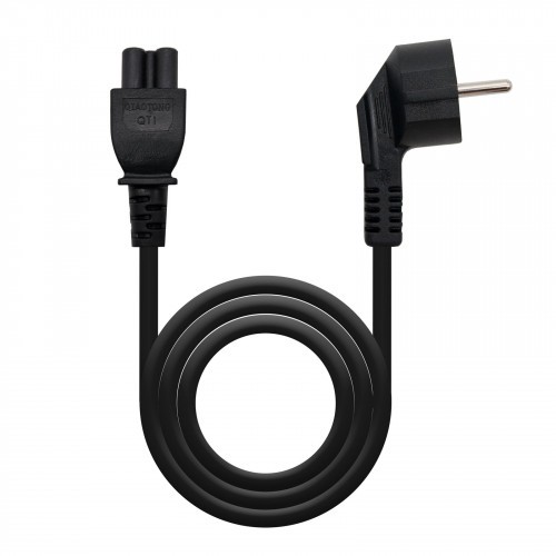 21508-Nanocable CABLE ALIM. TREBOL CEE7 ACODADO/M-C5/H 1.5 M