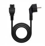 21508-Nanocable CABLE ALIM. TREBOL CEE7 ACODADO/M-C5/H 1.5 M
