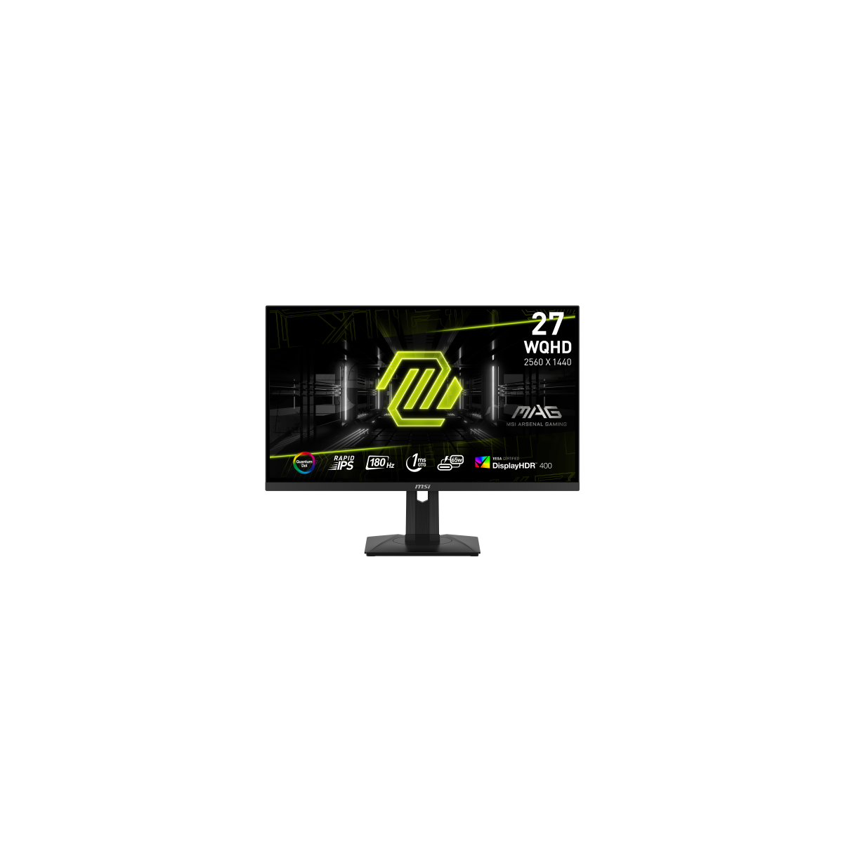 MSI MAG 274QRF QD E2 pantalla para PC 686 cm 27 2560 x 1440 Pixeles Wide Quad HD LCD Negro