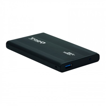 21625-TooQ TQE-2524B caja para disco duro externo 2.5" Caja de disco duro (HDD) Negro