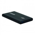 21625-TooQ TQE-2524B caja para disco duro externo 2.5" Caja de disco duro (HDD) Negro