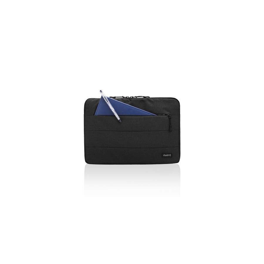 21699-Ewent City Sleeve maletines para portatil 39,6 cm (15.6") Funda Negro