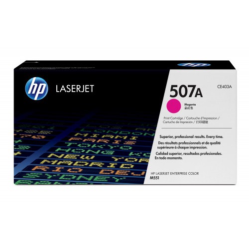 21761-HP 507A TONER HP507A MAGENTA (CE403A)