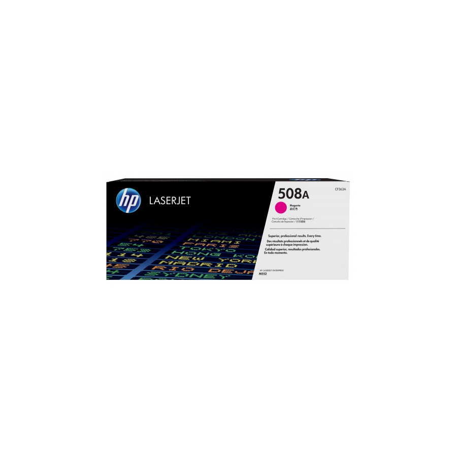 21772-HP 508A TONER HP508A MAGENTA (CF363A)