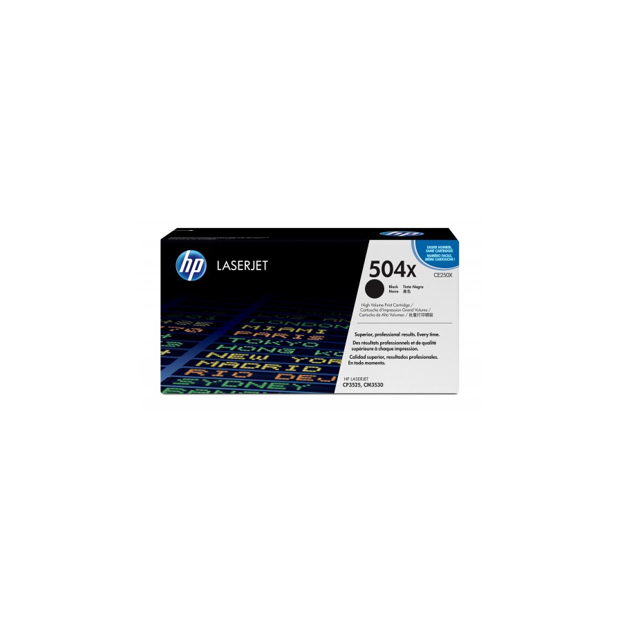 21851-HP 504X TONER HP504X NEGRO (CE250X) 21851-HP 504X TONER HP504X NEGRO (CE250X)