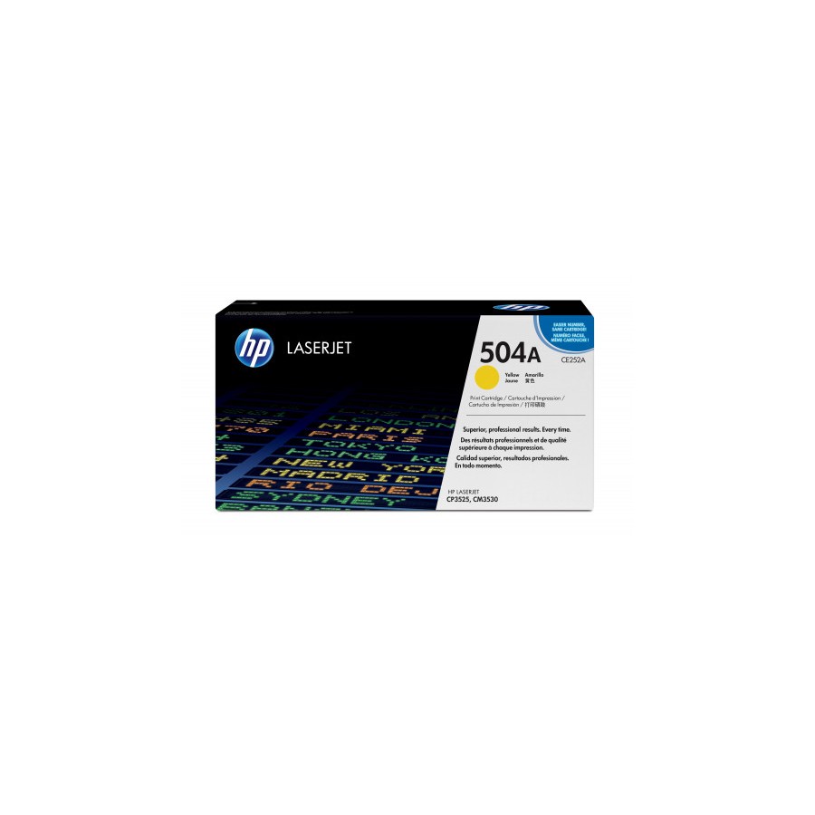21853-HP 504A TONER HP504A AMARILLO (CE252A) 21853-HP 504A TONER HP504A AMARILLO (CE252A)