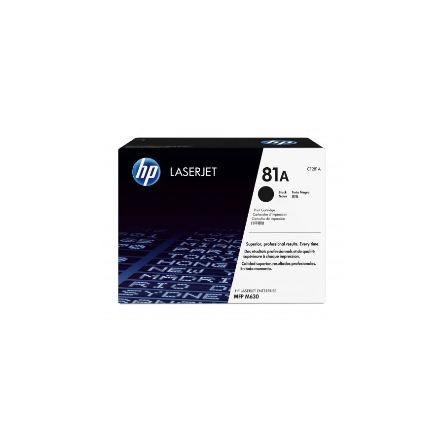 21856-HP 81A TONER HP81A NEGRO (CF281A) 21856-HP 81A TONER HP81A NEGRO (CF281A)