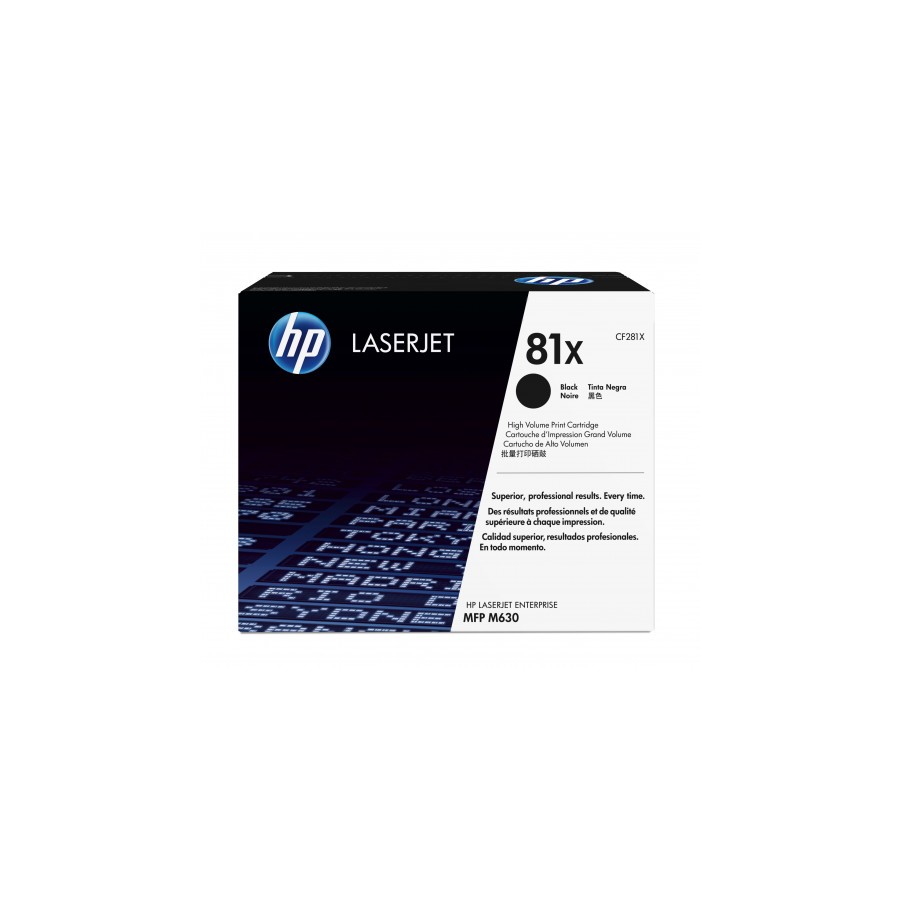 21857-HP 81X TONER HP81X NEGRO (CF281X) 21857-HP 81X TONER HP81X NEGRO (CF281X)
