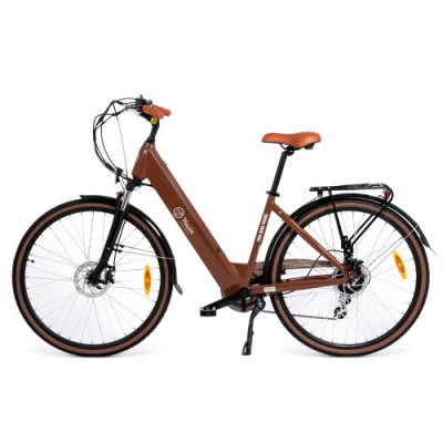 YOUIN YOURIDE VIENA PASEO RUEDA 28 BATERIA INTEGRADA Y EXTRAIBLE OCRE