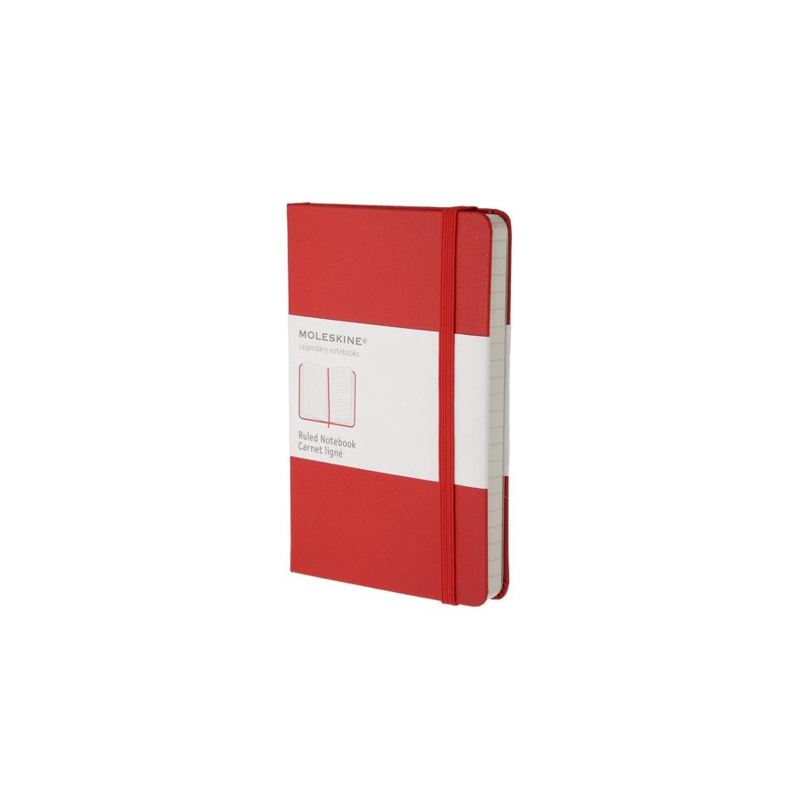 21919-LIBRETA CLASICA TAPA DURA ROJA L (13X21CM) RAYADA MOLESKINE QP060R 21919-LIBRETA CLASICA TAPA DURA ROJA L (13X21CM) RAYADA MOLESKINE QP060R