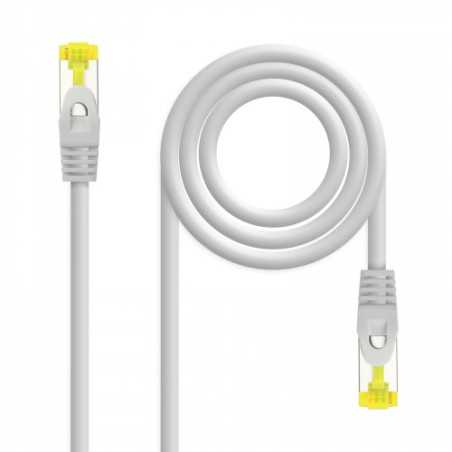2195-Nanocable Cable de red latiguillo RJ45 LSZH Cat.6A SFTP AWG26, Gris, 2.0 m