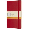 22-LIBRETA CLASICA TAPA BLANDA ROJO ESCARLATA L (13X21CM) RAYADA MOLESKINE QP616F2