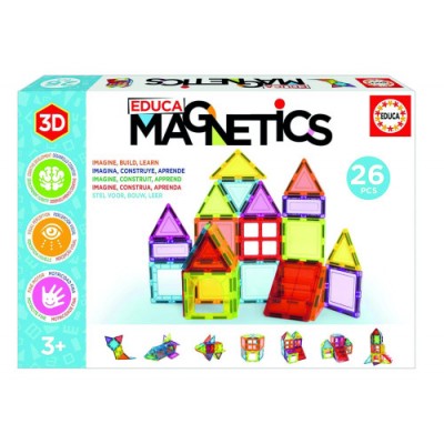 JUEGO MAGNETICS 26 PCS EDUCA 20022 EDUCA 20022