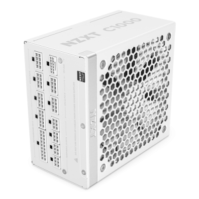 NZXT C1000 Gold unidad de fuente de alimentacion 1000 W 24 pin ATX ATX Blanco