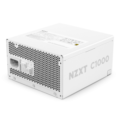 NZXT C1000 Gold unidad de fuente de alimentacion 1000 W 24 pin ATX ATX Blanco