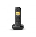 22225-Gigaset A170 Duo Telefono DECT/analogico Negro Identificador de llamadas