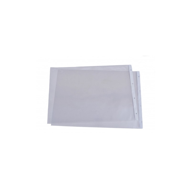 2225-CAJA 50 FUNDAS FORMATO A3 PVC 4 TALADROS 100 MICRAS IBERPLAS 21350