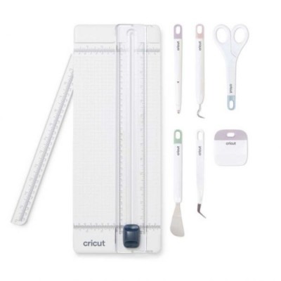 Cricut Essential Tool Set Juego de herramientas esenciales Blanco 7 piezas