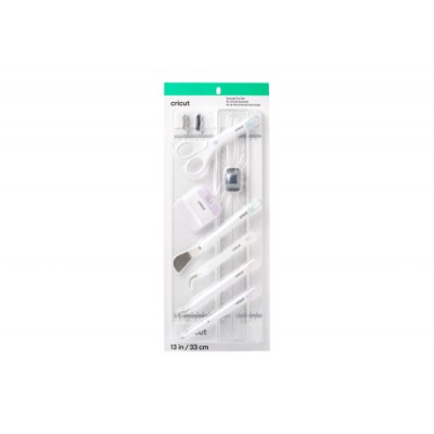 Cricut Essential Tool Set Juego de herramientas esenciales Blanco 7 piezas