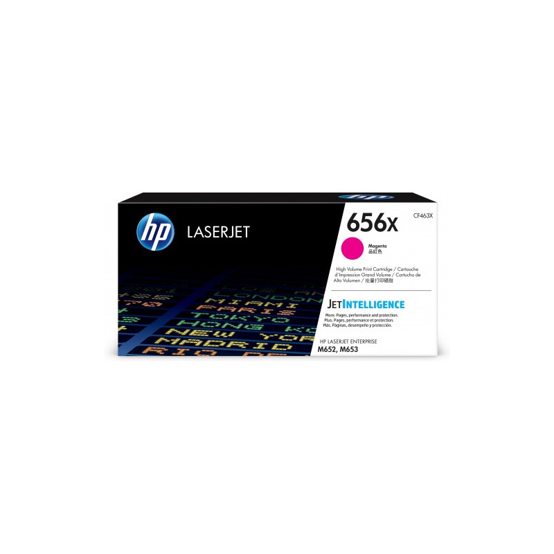 2240-HP TONER 656X MAGENTA ALTA CAPACIDAD LASERJET M652 (CF463X) 2240-HP TONER 656X MAGENTA ALTA CAPACIDAD LASERJET M652 (CF463X)