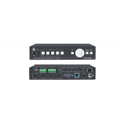 KRAMER VP 440X 18G 4K PRESENTATION SWITCHER SCALER WITH HDBASET HDMI SIMULTANEOUS OUTPUTS