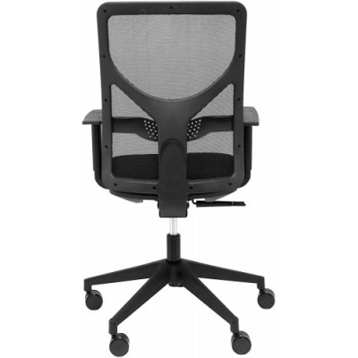 SILLA MODELO MOTILLA MALLA NEGRA BRAZO REGULABLE ASIENTO BALI NEGRO PIQUERAS Y CRESPO 21SBALI840B10