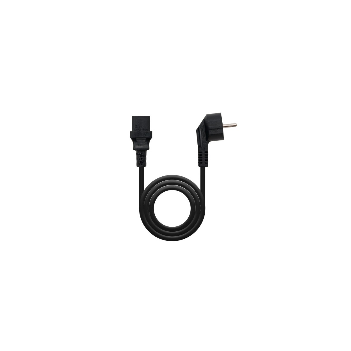 Nanocable Cable Alimentacion CPU CEE7 M C13 H Negro 2 m