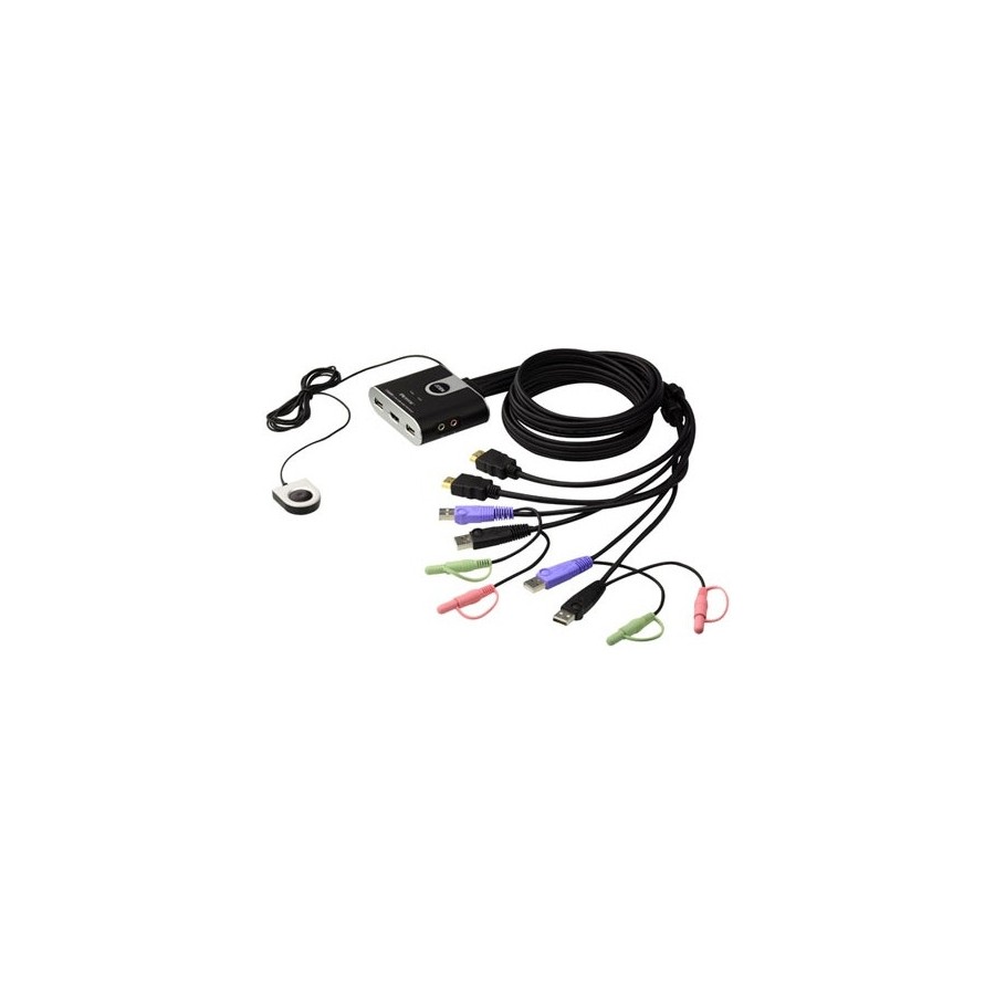 22559-Aten CS692 interruptor KVM Negro 22559-Aten CS692 interruptor KVM Negro