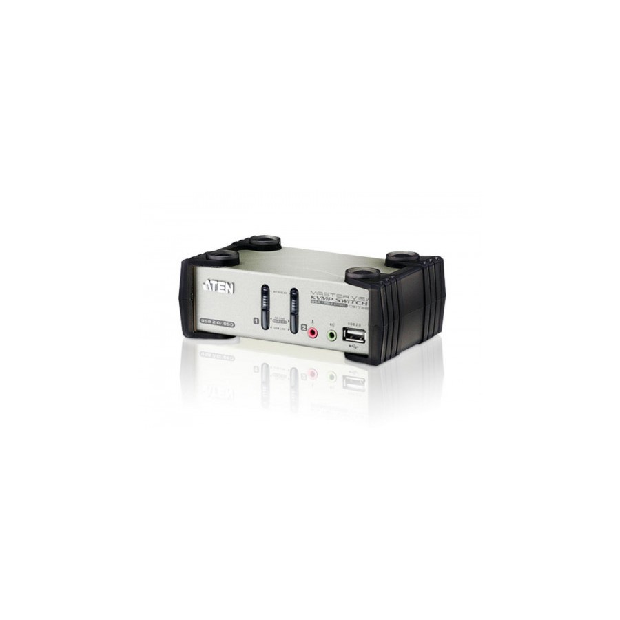 22569-Aten CS1732B interruptor KVM Gris