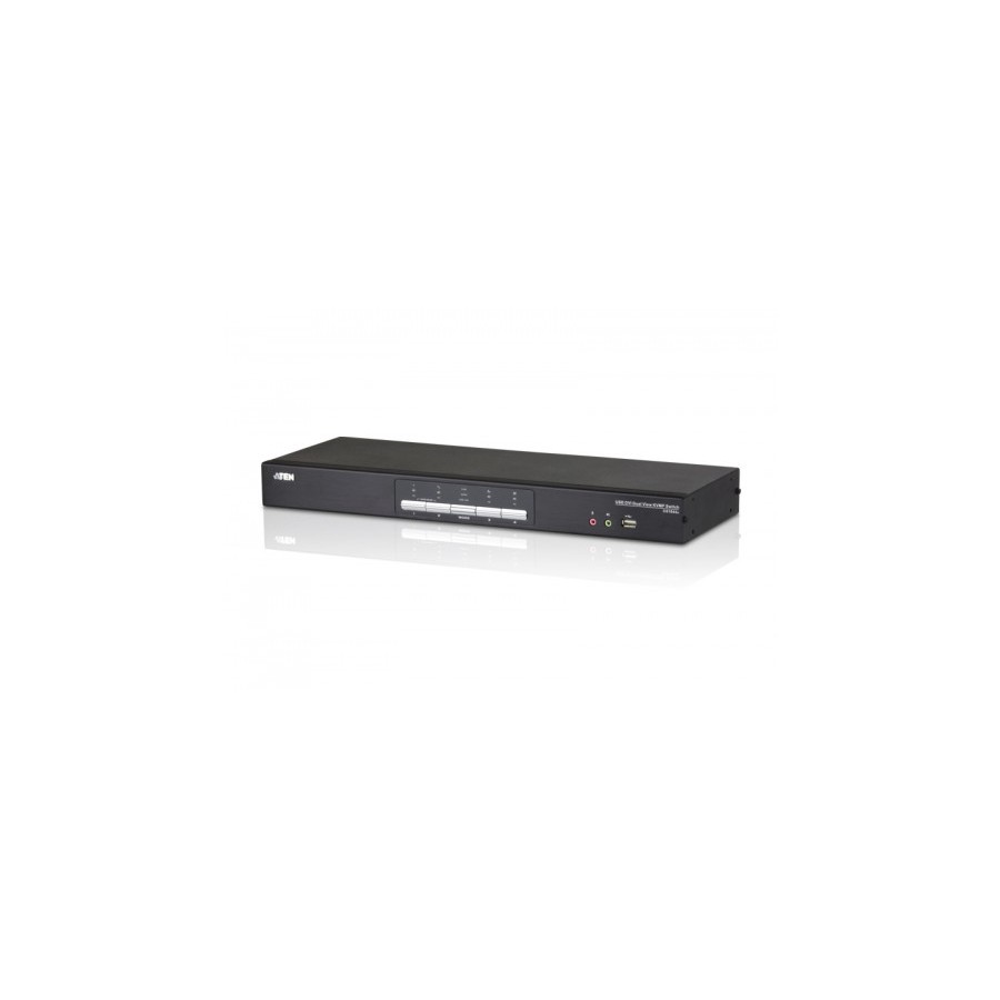 22583-Aten CS1644A interruptor KVM Montaje en rack Negro