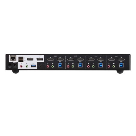 22605-ATEN Switch KVMPT DisplayPort 4K dual display USB 3.0 de 4 puertos