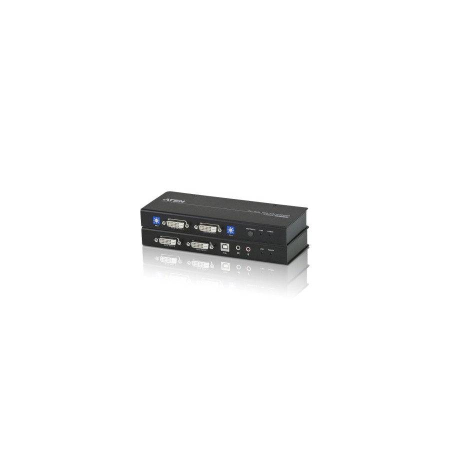 22638-ATEN Extensor KVM Cat 5 DVI dual display USB (1024 x 768 a 60m)