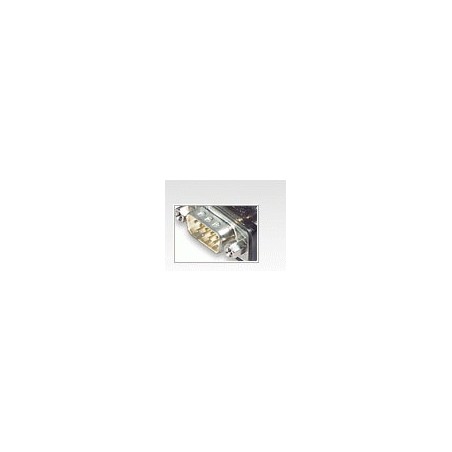 22668-Aten UC232A cambiador de genero para cable USB RS-232 Plata