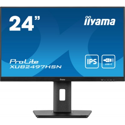 iiyama ProLite XUB2497HSN B2 pantalla para PC 605 cm 238 1920 x 1080 Pixeles Full HD LED Negro