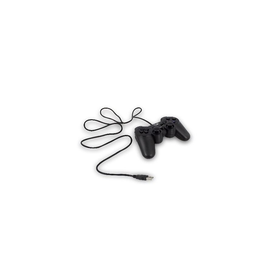 22765-Play PL3330 mando y volante Gamepad PC Analogico/Digital USB 2.0 Negro