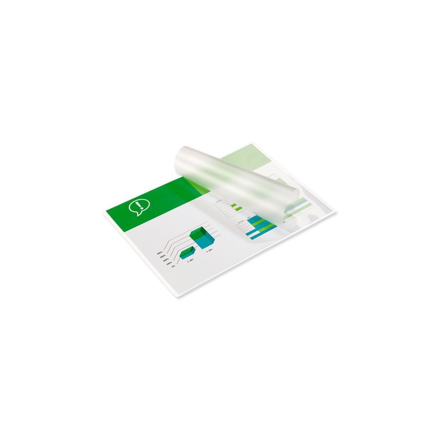22772-CAJA DE 100 BOLSAS DE PLASTIFICACION 216X303 FORMATO A4 80 MICRAS GBC IB585036