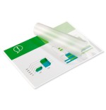 22772-CAJA DE 100 BOLSAS DE PLASTIFICACION 216X303 FORMATO A4 80 MICRAS GBC IB585036
