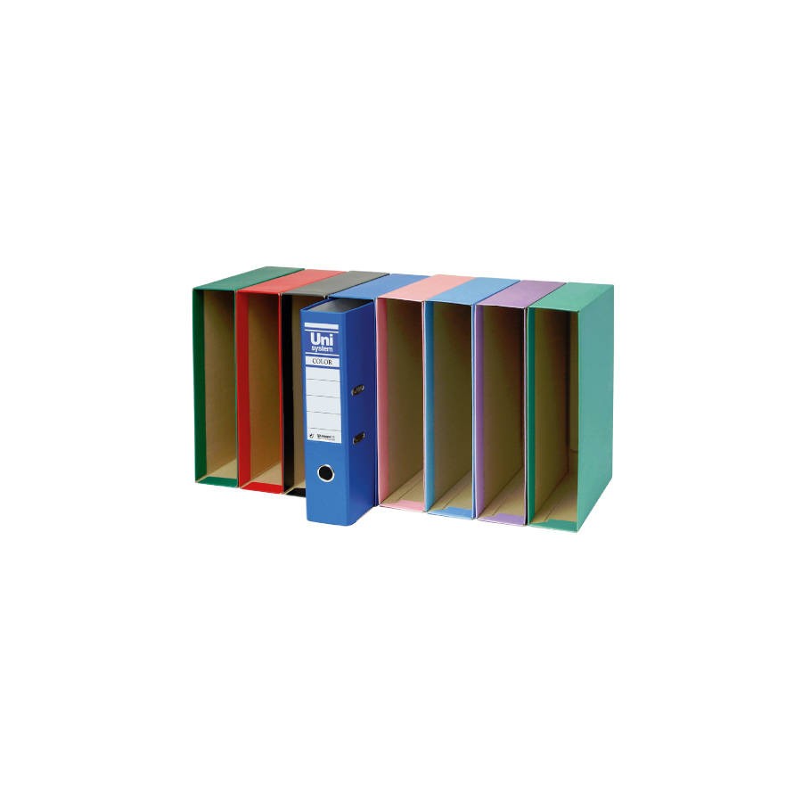 22789-CAJA FOLIO EN COLOR AZUL UNISYSTEM COLOR 17221030