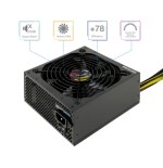 23011-TooQ TQAPOLO-600SP unidad de fuente de alimentacion 600 W 20+4 pin ATX ATX Negro