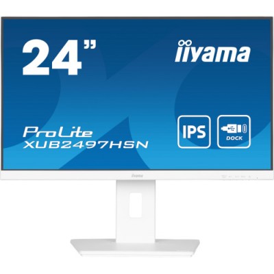 iiyama ProLite XUB2497HSN W2 pantalla para PC 605 cm 238 1920 x 1080 Pixeles Full HD LED Blanco